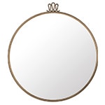 randaccio round wall mirror