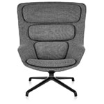striad high back lounge chair with 4 star base