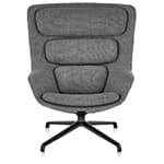 striad high back lounge chair with 4 star base
