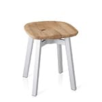 su small stool with wood seat