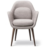 swoon chair wood base