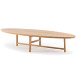trio oval coffee table 754o