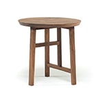 trio side table with wood top 754s