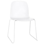 visu chair with sled base