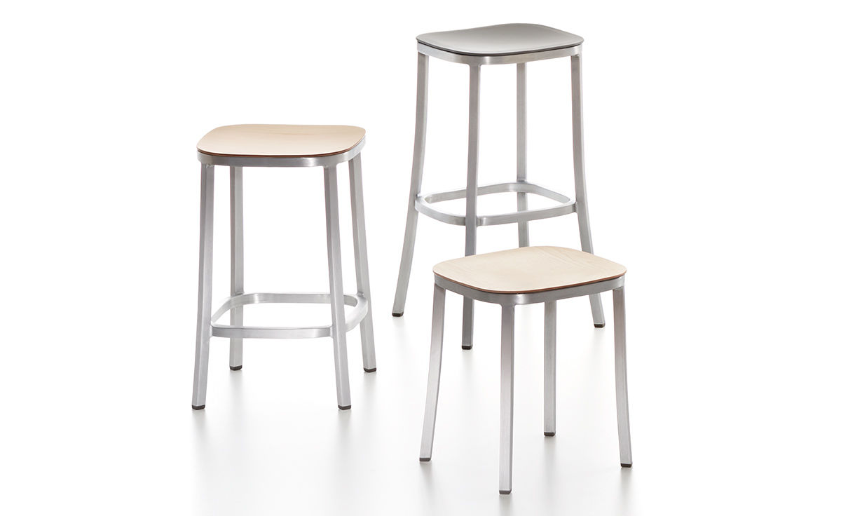 emeco 1 inch small stool