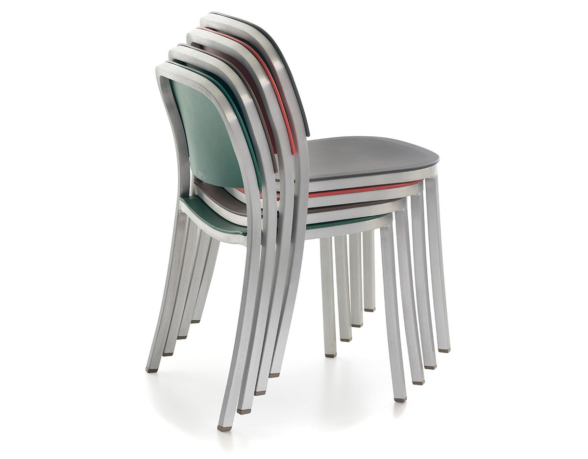 emeco 1 inch stacking chair