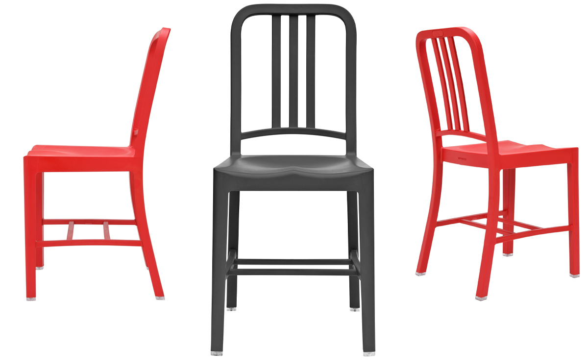 emeco 111 navy chair