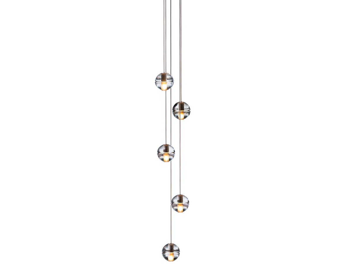 bocci 14.5 five pendant chandelier
