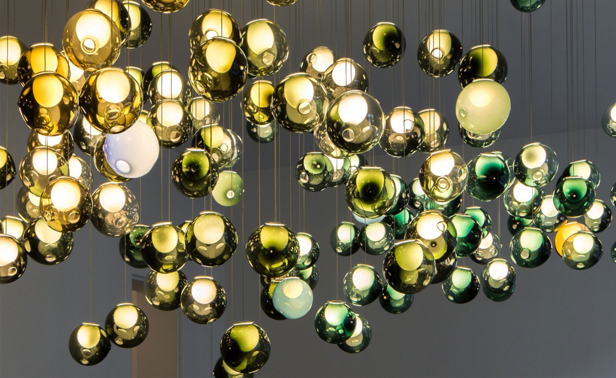 bocci 28.5 random five pendant chandelier