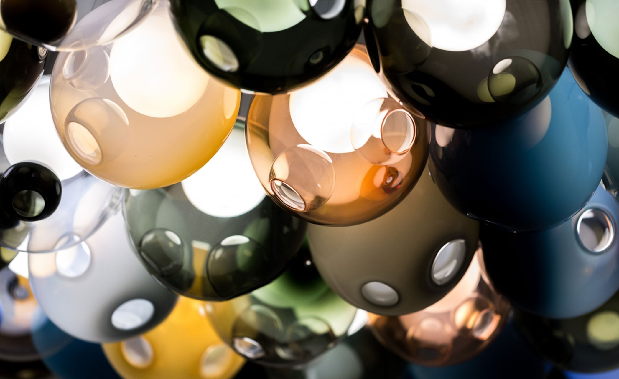 bocci 28.7 random seven pendant chandelier