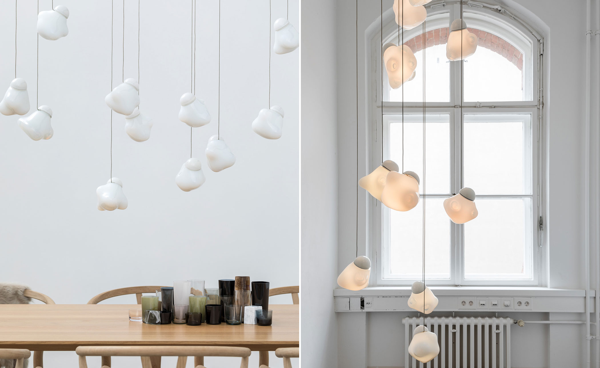 Bocci 57.5 Random Five Pendant Chandelier