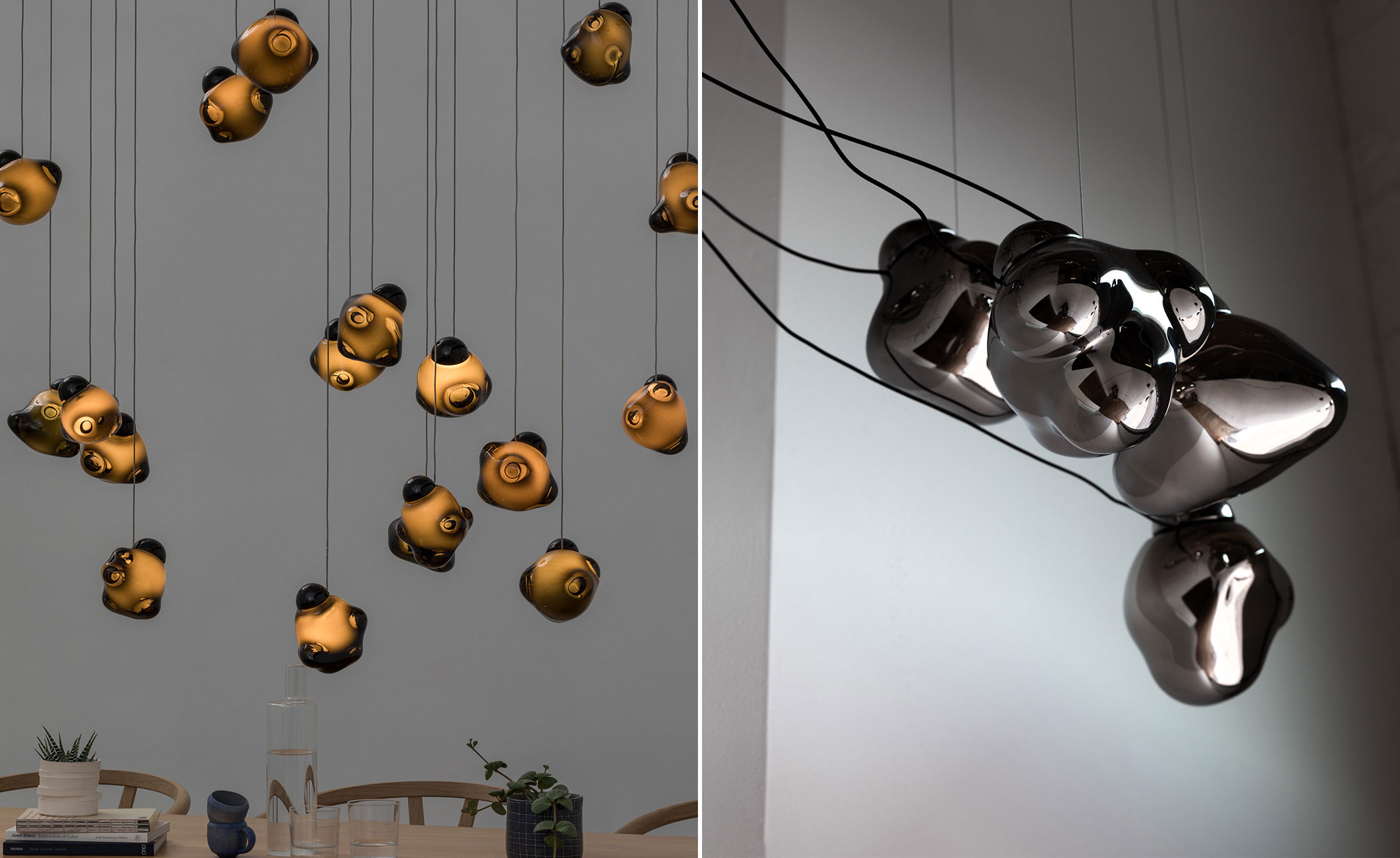 Bocci 57.5 Random Five Pendant Chandelier