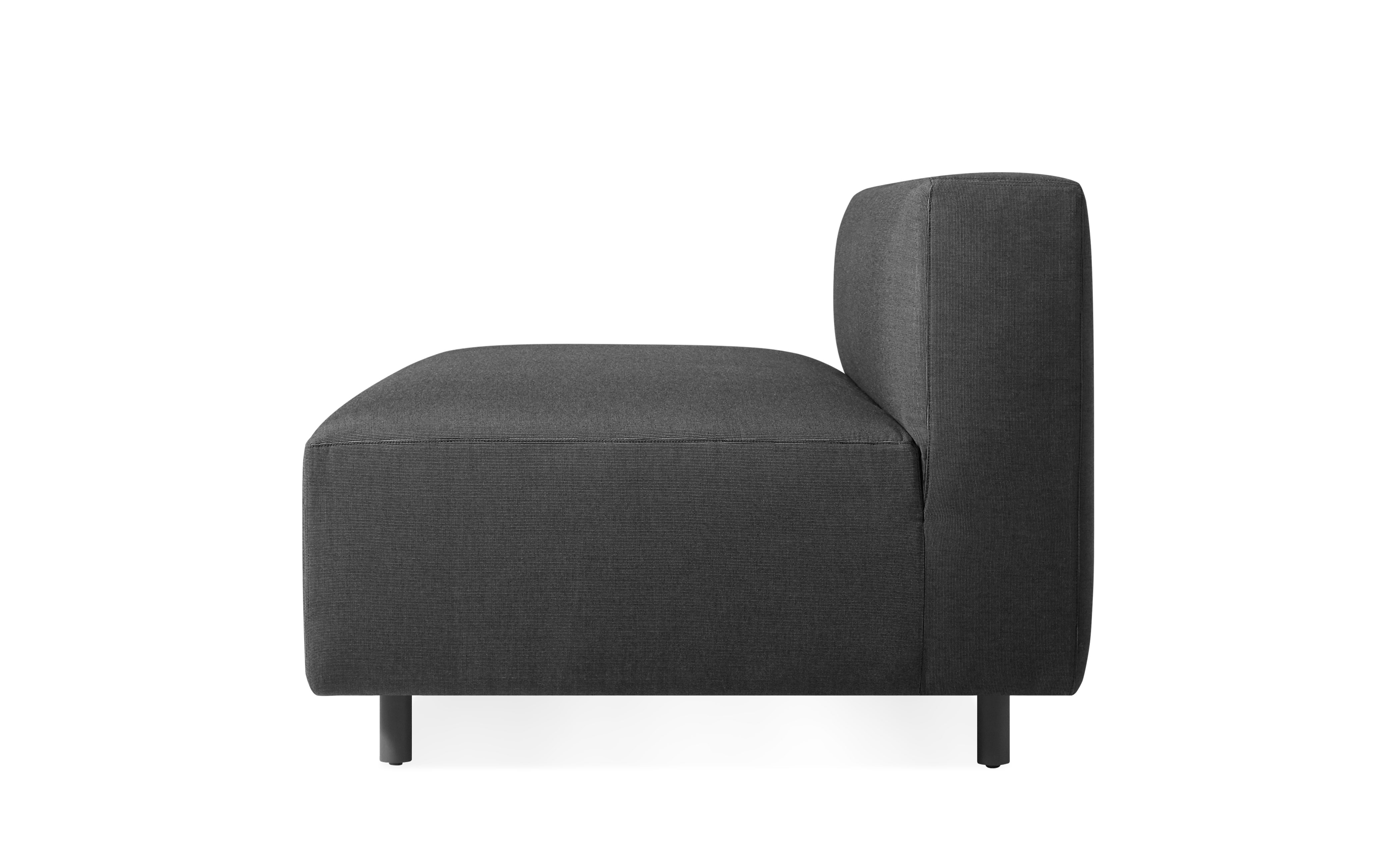 9 yard outdoor 72" armless sofa