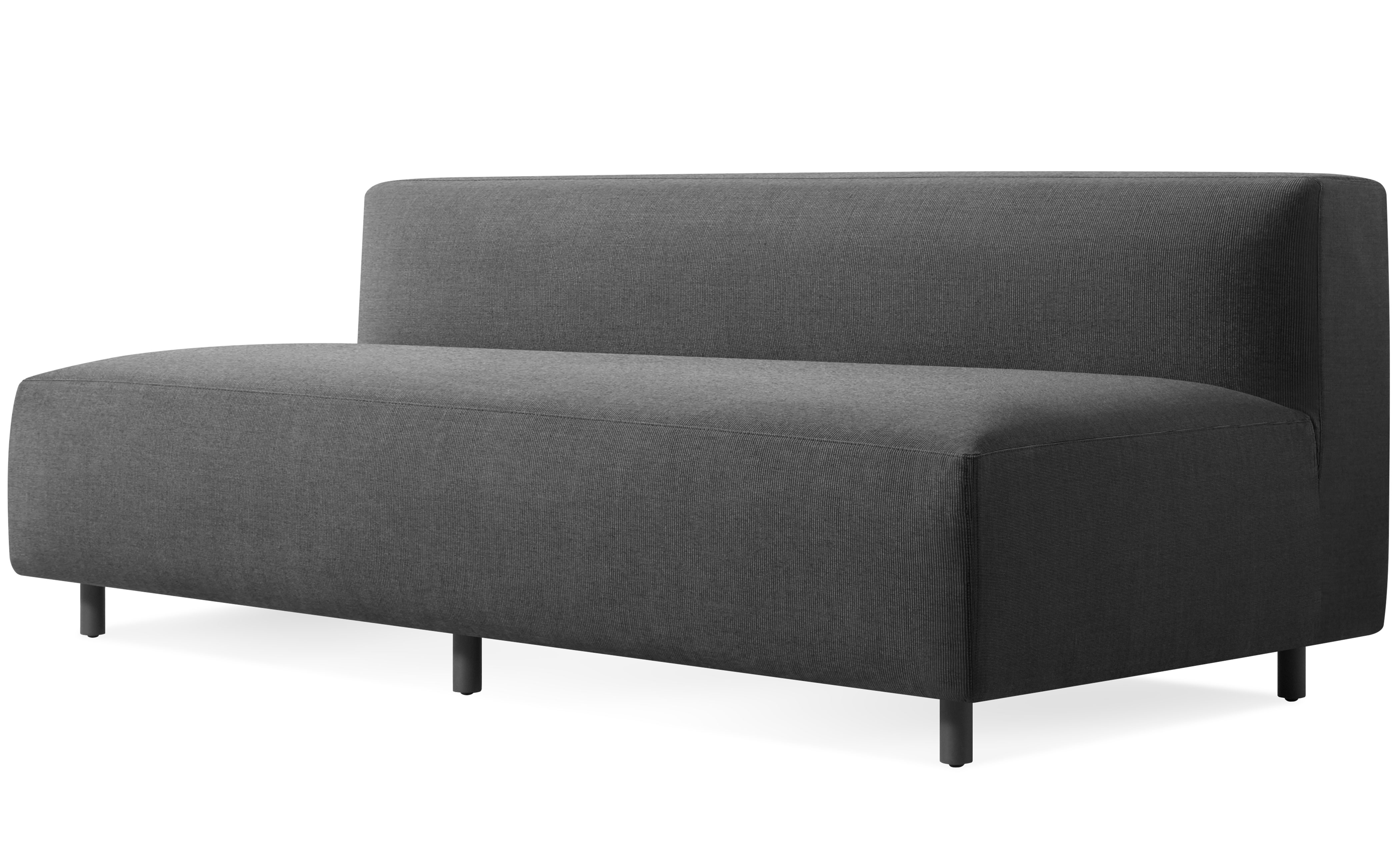 9 yard outdoor 72" armless sofa