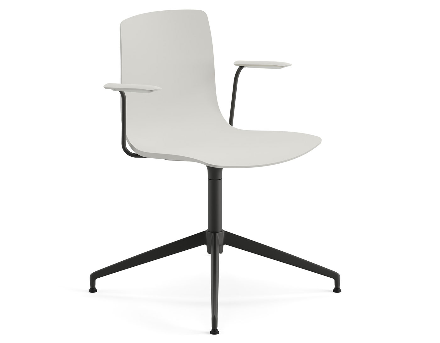 aava polypropylene chair with trestle base
