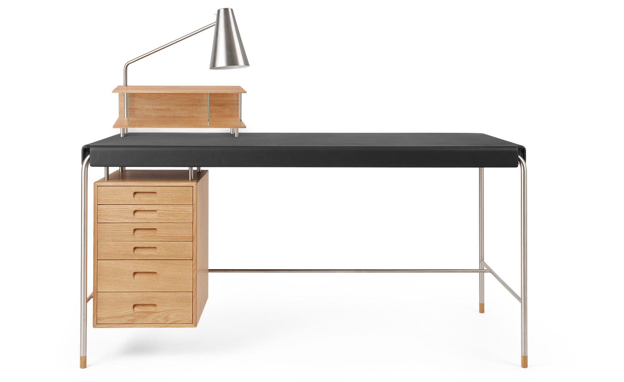 aj52 society table by arne jacobsen for carl hansen & son