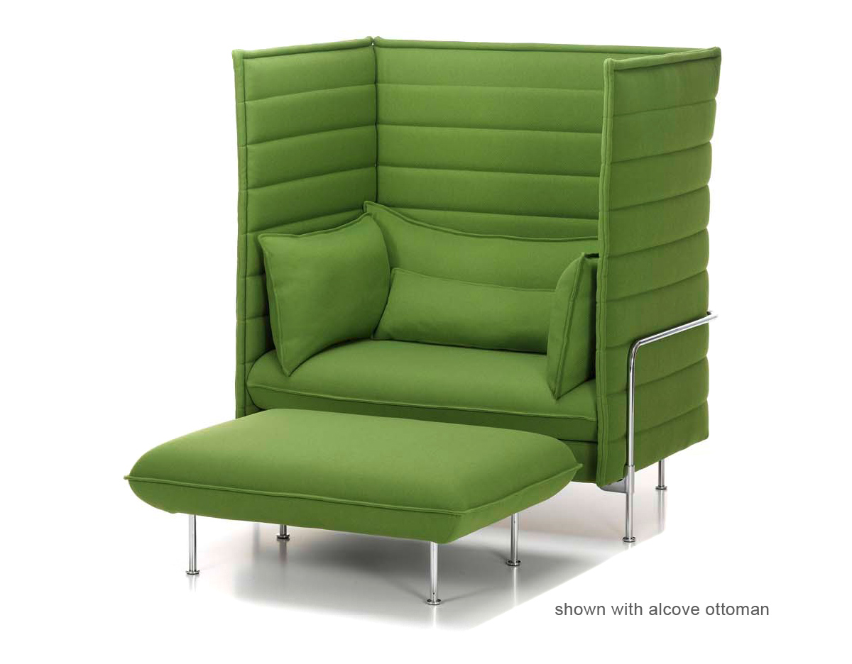 alcove highback love seat