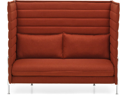 alcove highback two seater sofa