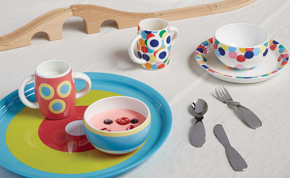 alessini proust children's tableware set
