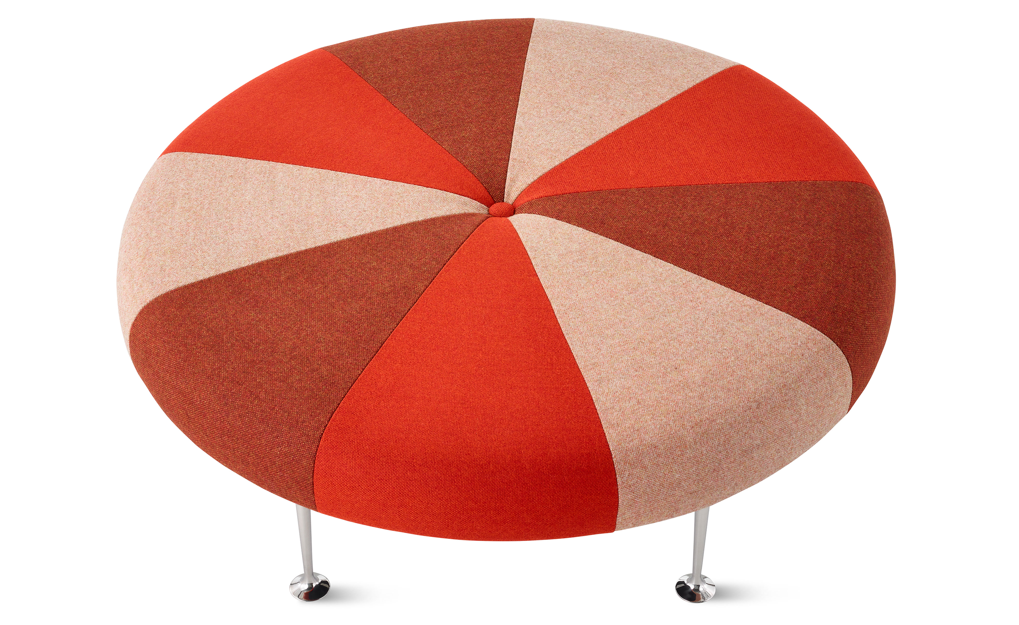 alexander girard color wheel ottoman