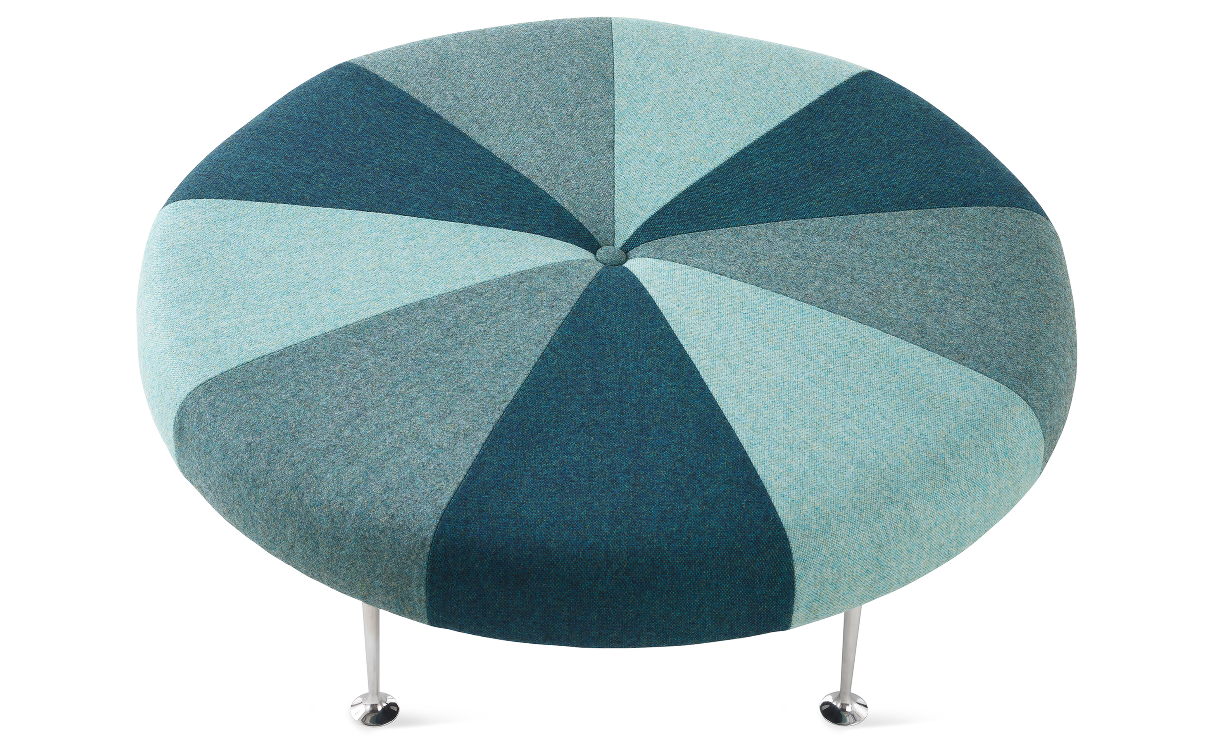 alexander girard color wheel ottoman