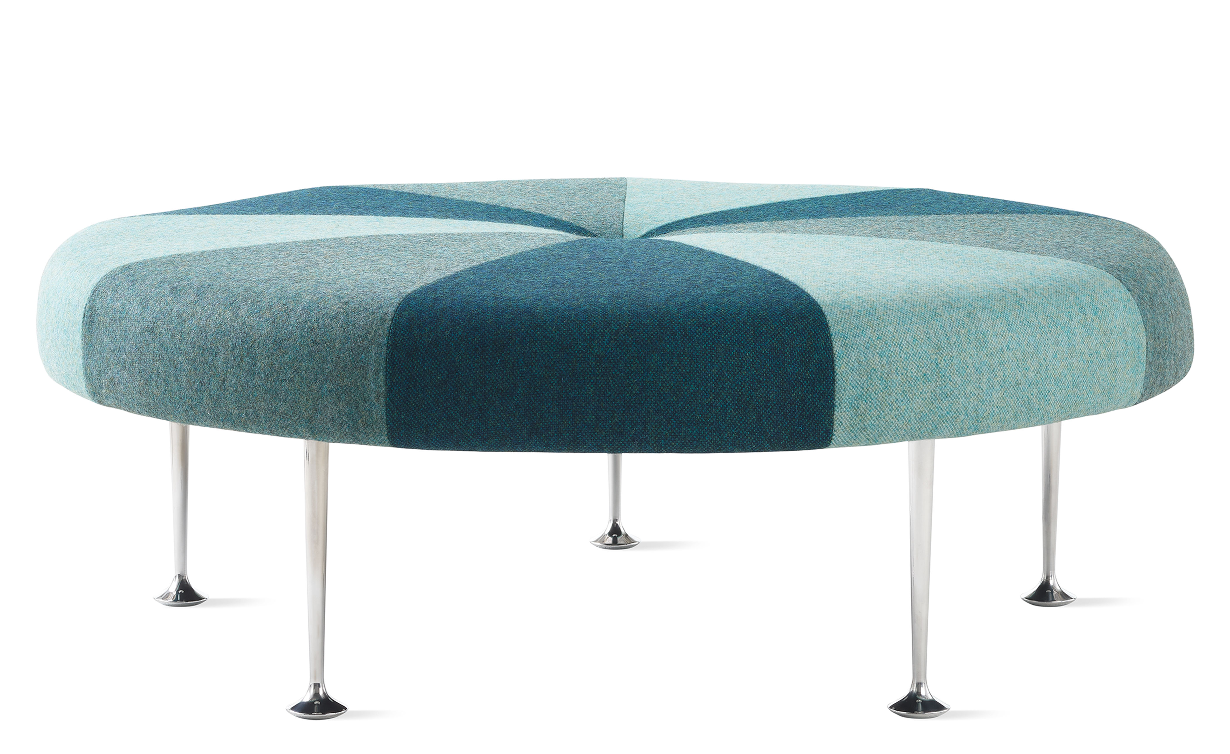 alexander girard color wheel ottoman
