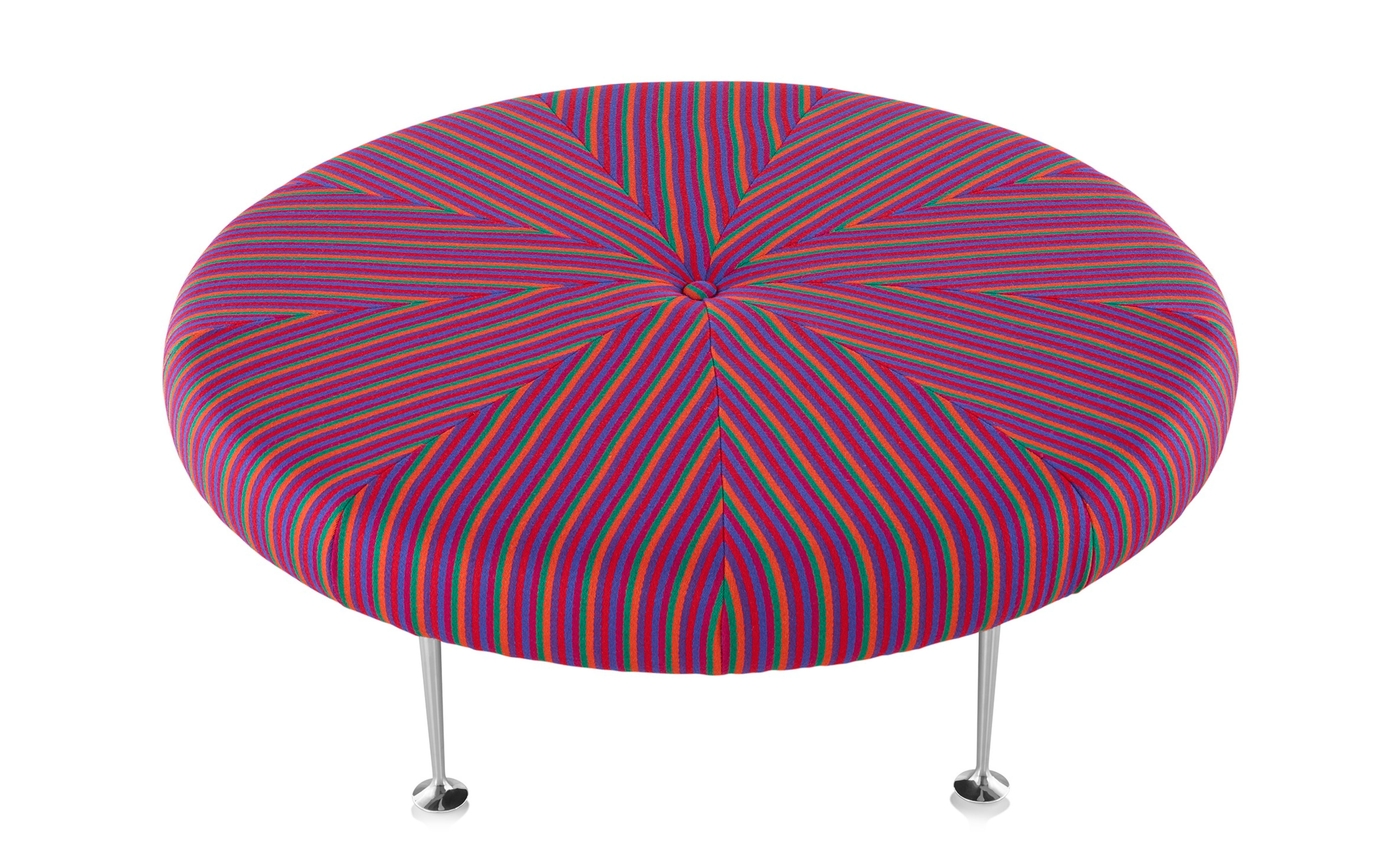 alexander girard color wheel ottoman