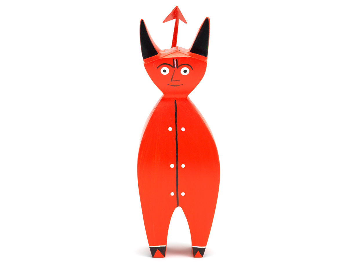 alexander girard little devil wooden doll