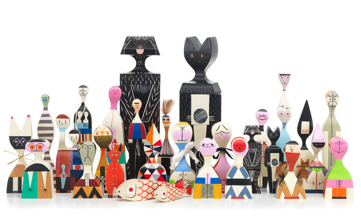 alexander girard little devil wooden doll