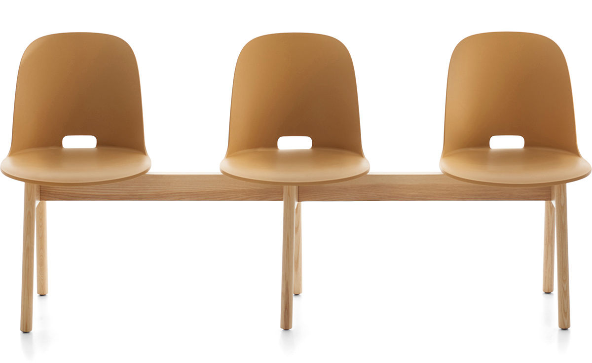 alfi high back 3 seat bench