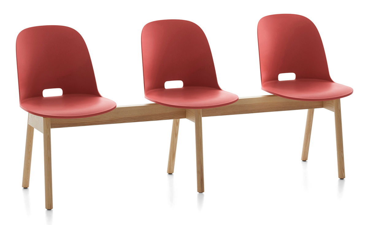 alfi high back 3 seat bench