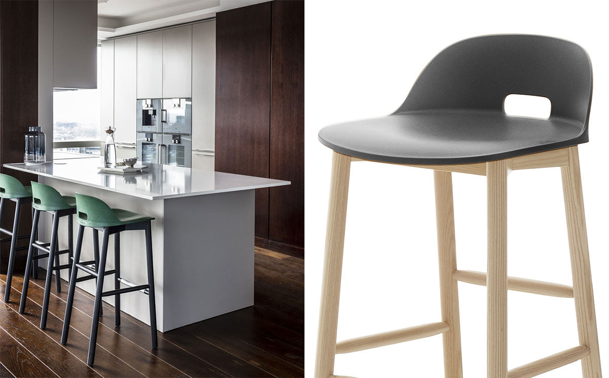 alfi low back stool