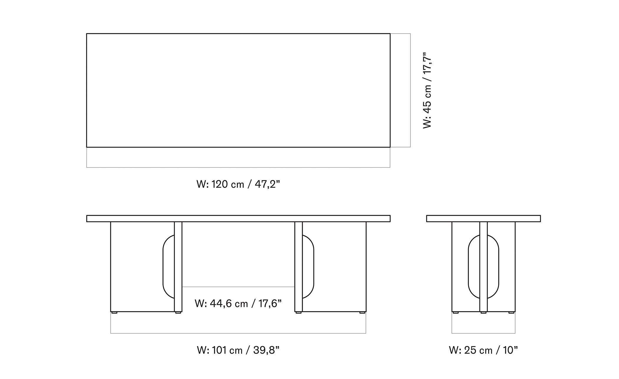 Androgyne Lounge Table