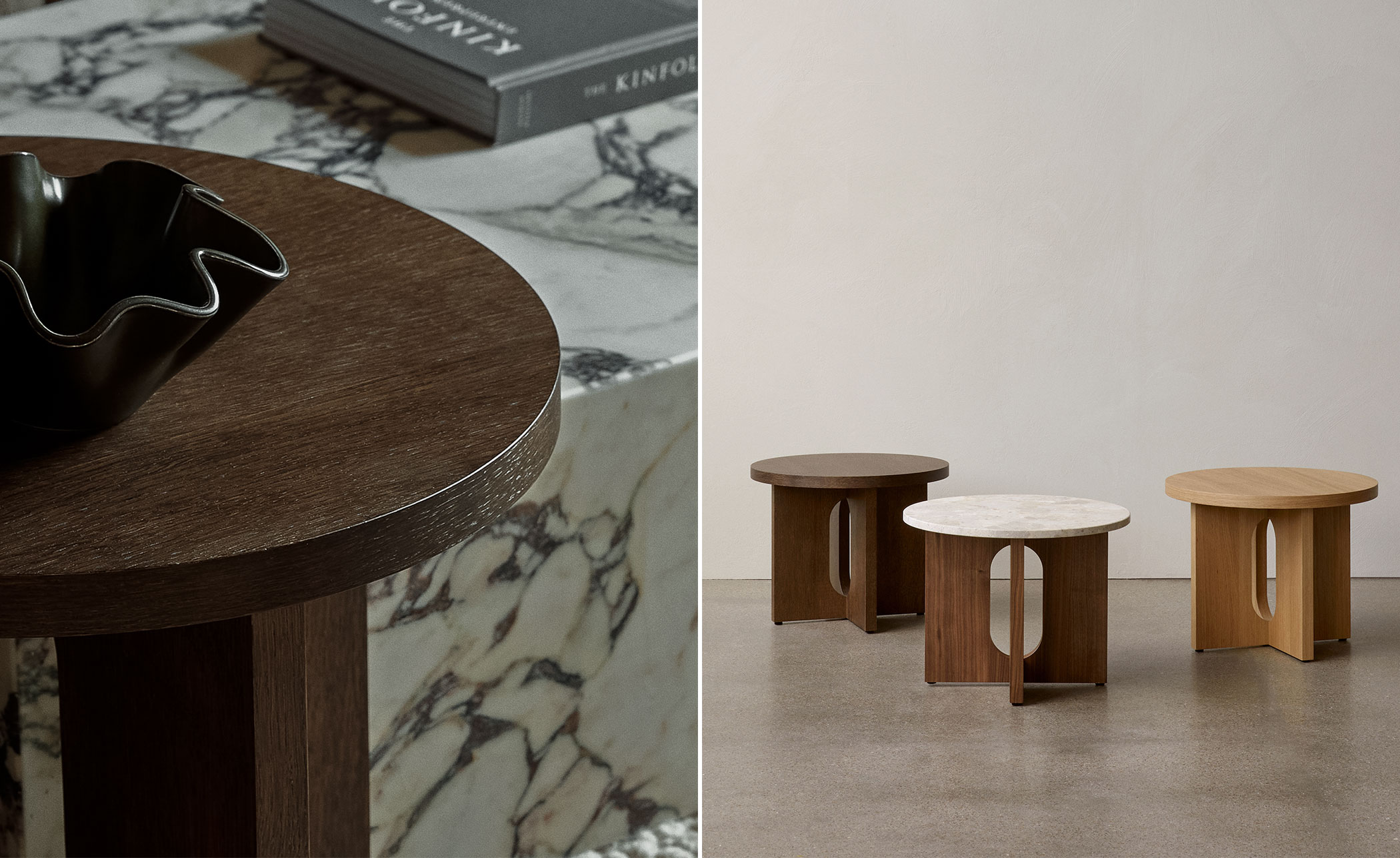 Androgyne Wood Side Table