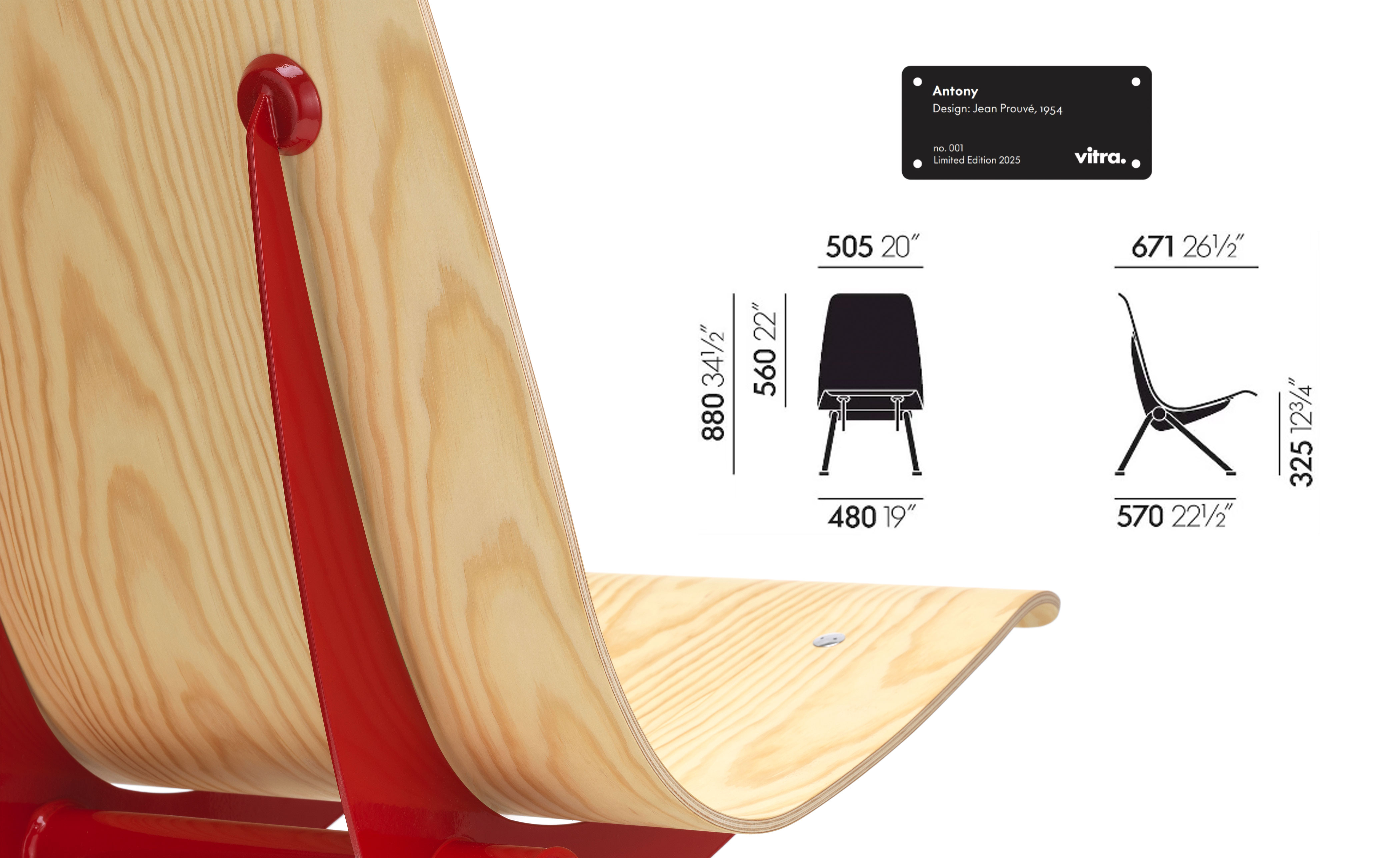 Prouvé Antony Chair Limited Edition