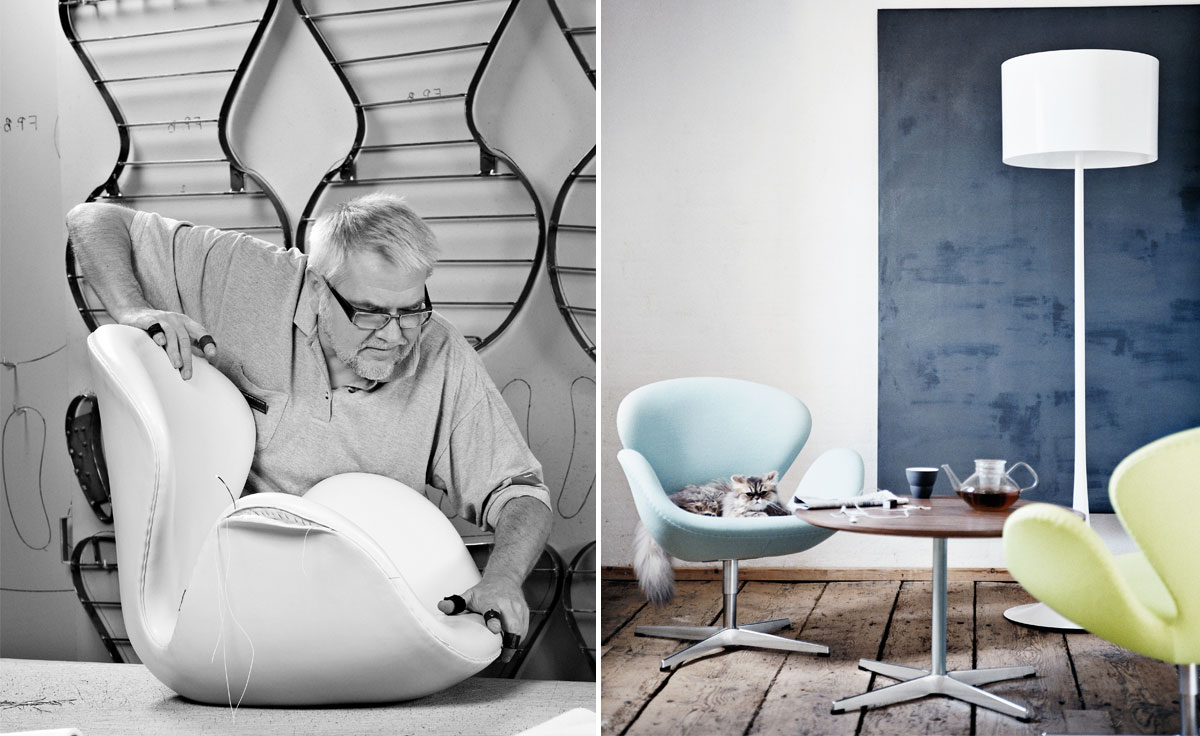 arne jacobsen swan chair
