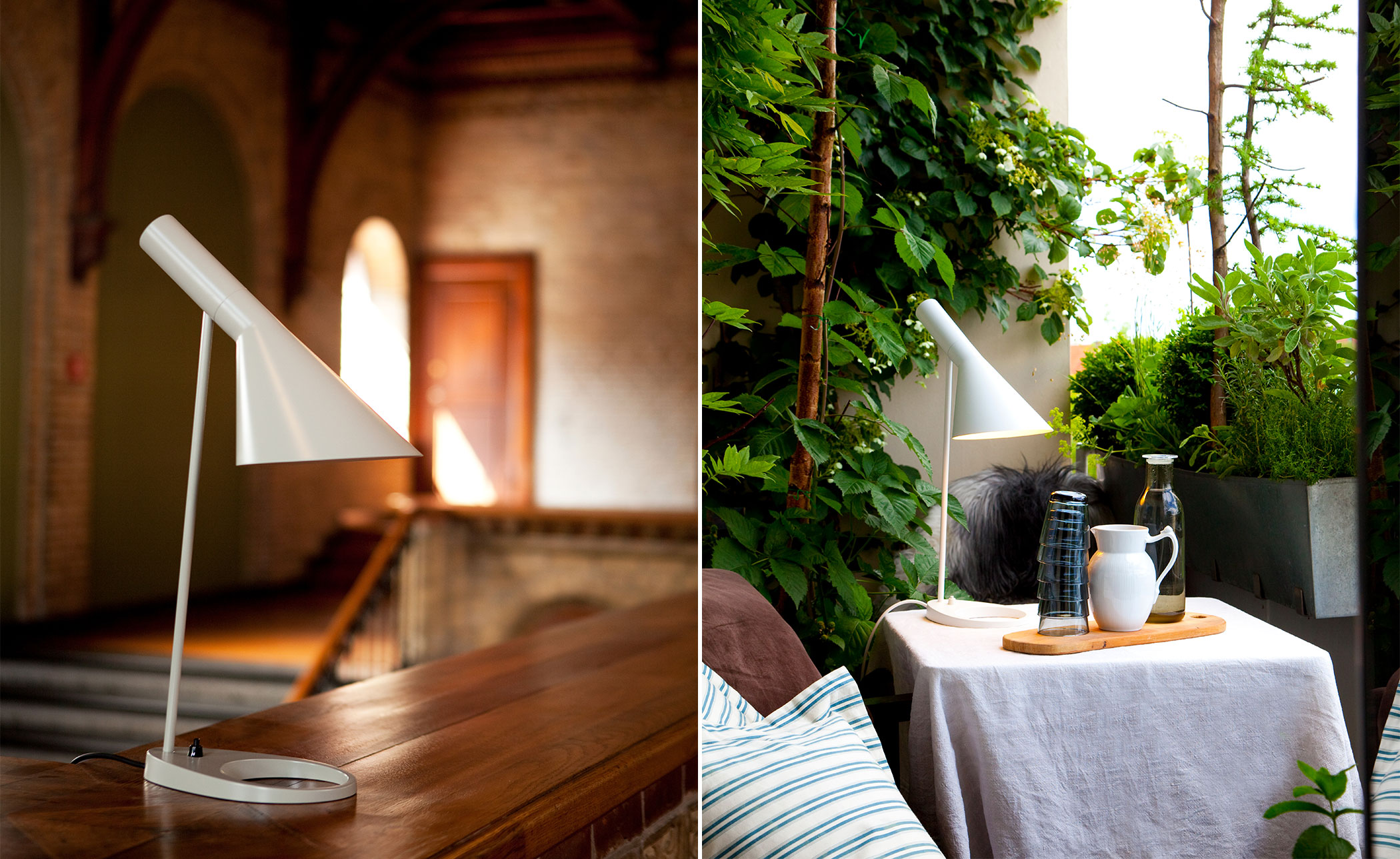 arne jacobsen table lamp