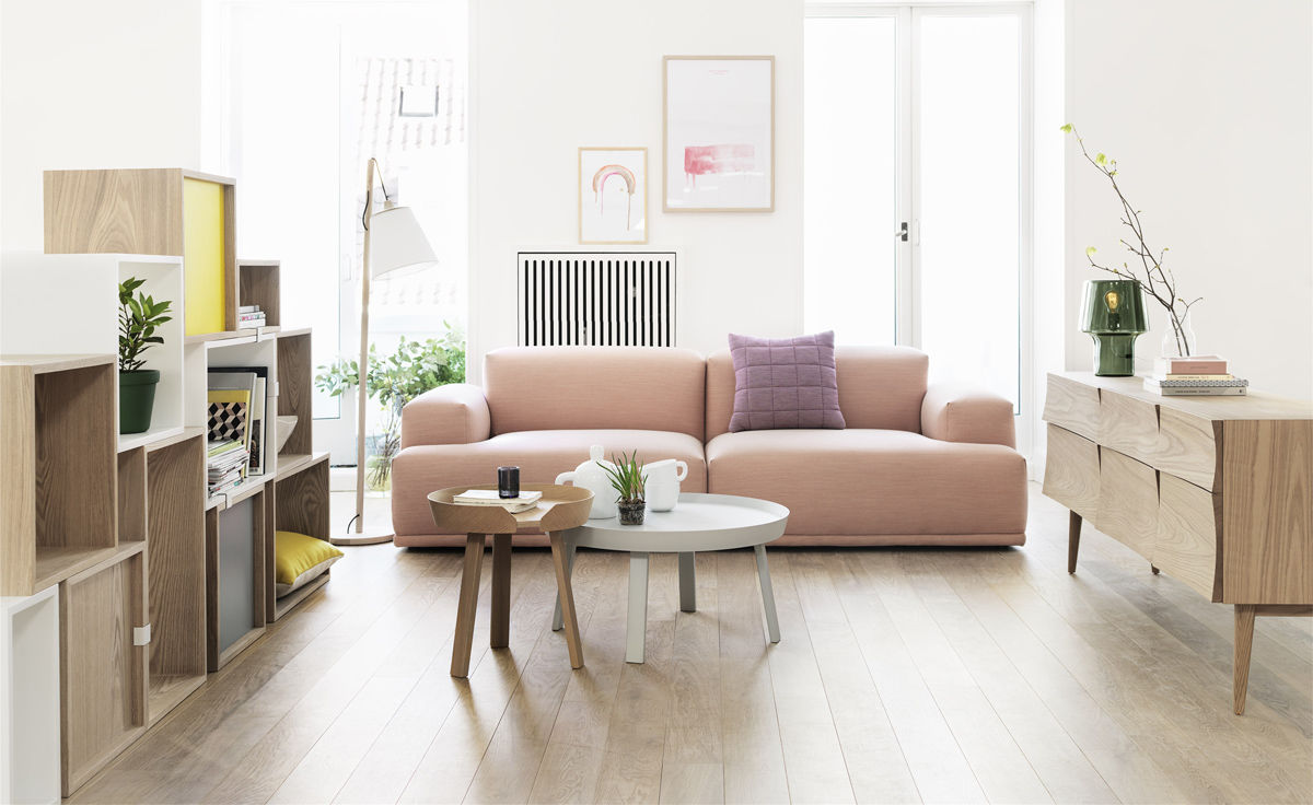 around coffee table