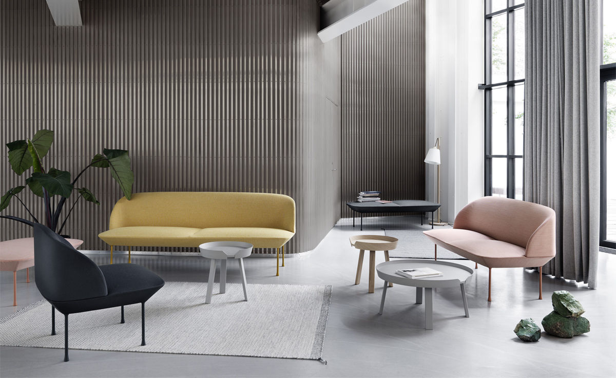 around coffee table
