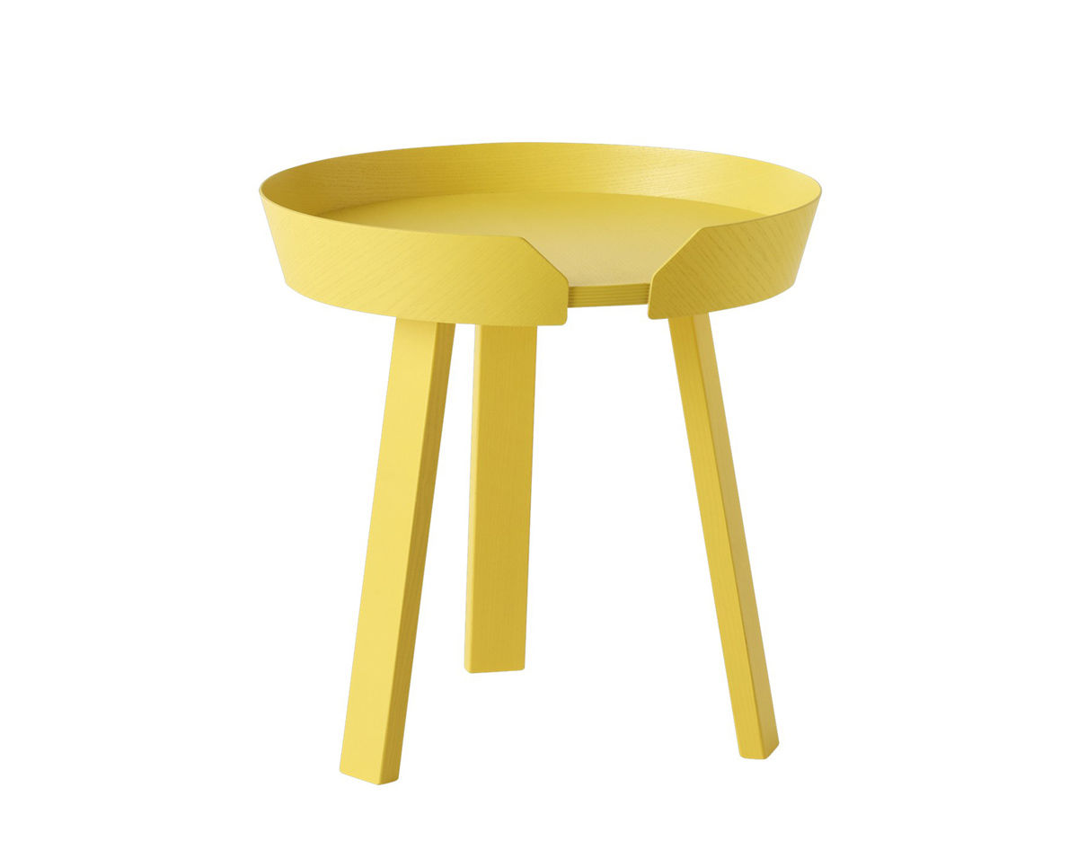 around coffee table