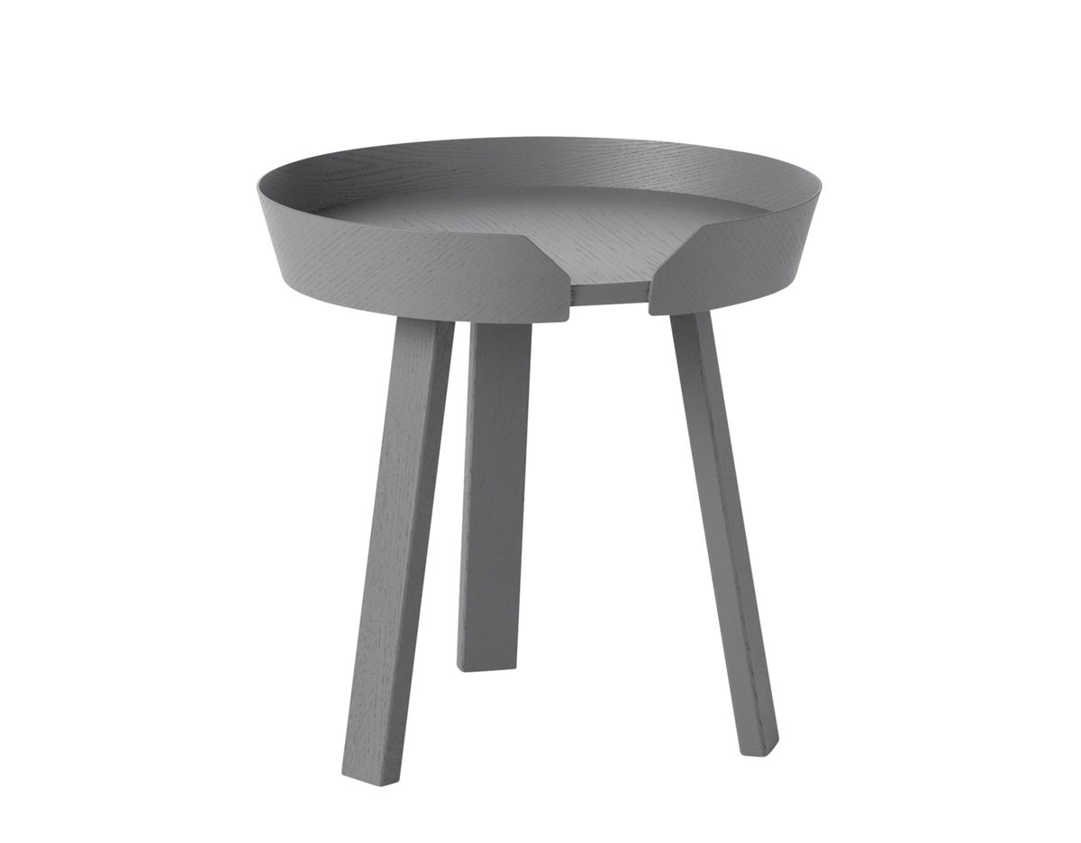 around coffee table