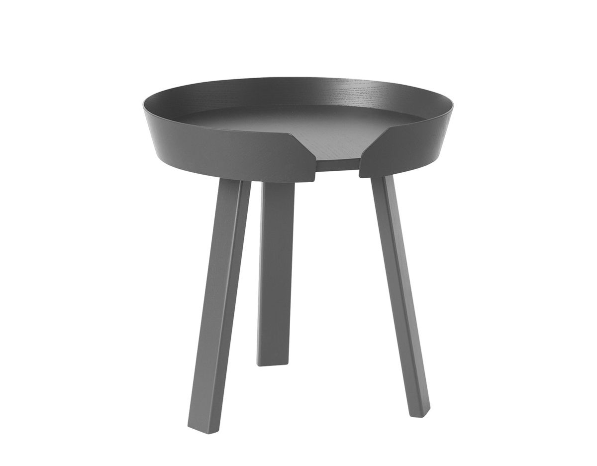 around coffee table