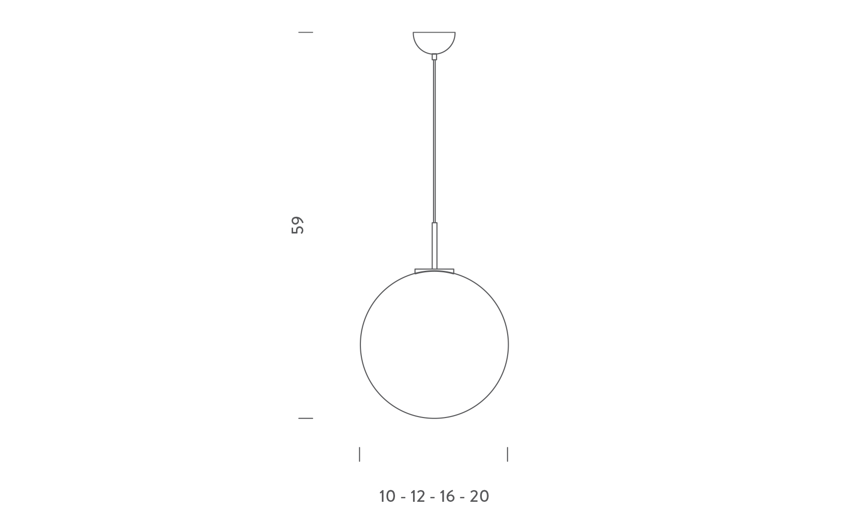 Asteroide Pendant Lamp