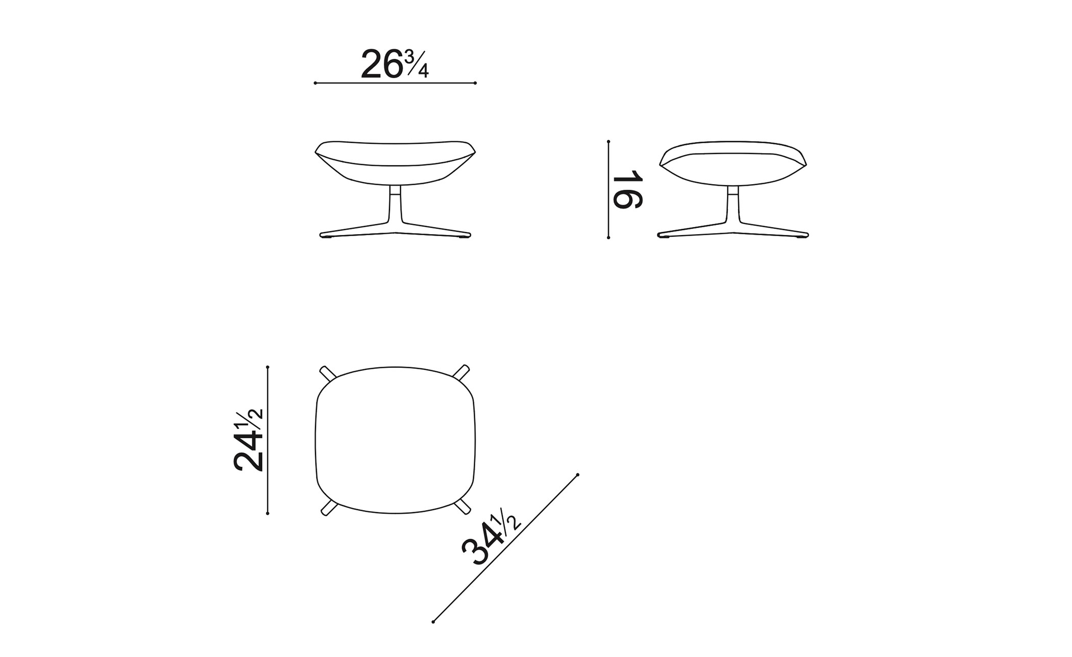 Aston Club Ottoman