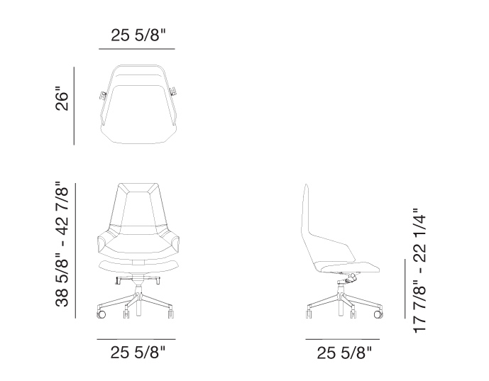 aston office syncro task chair