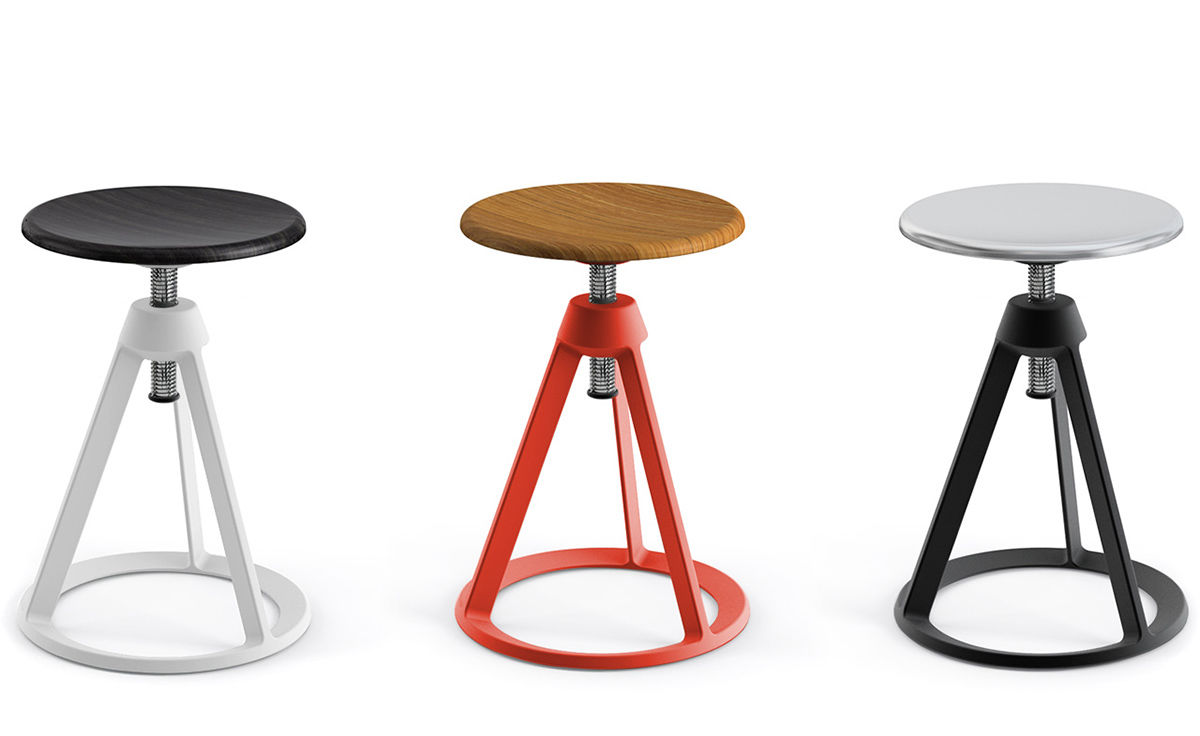 barber & osgerby piton™ adjustable stool