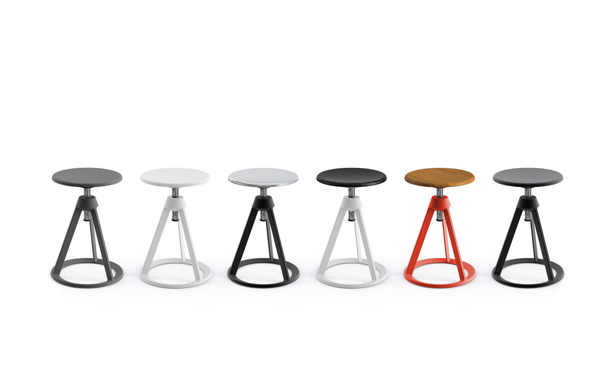 barber & osgerby piton™ adjustable stool