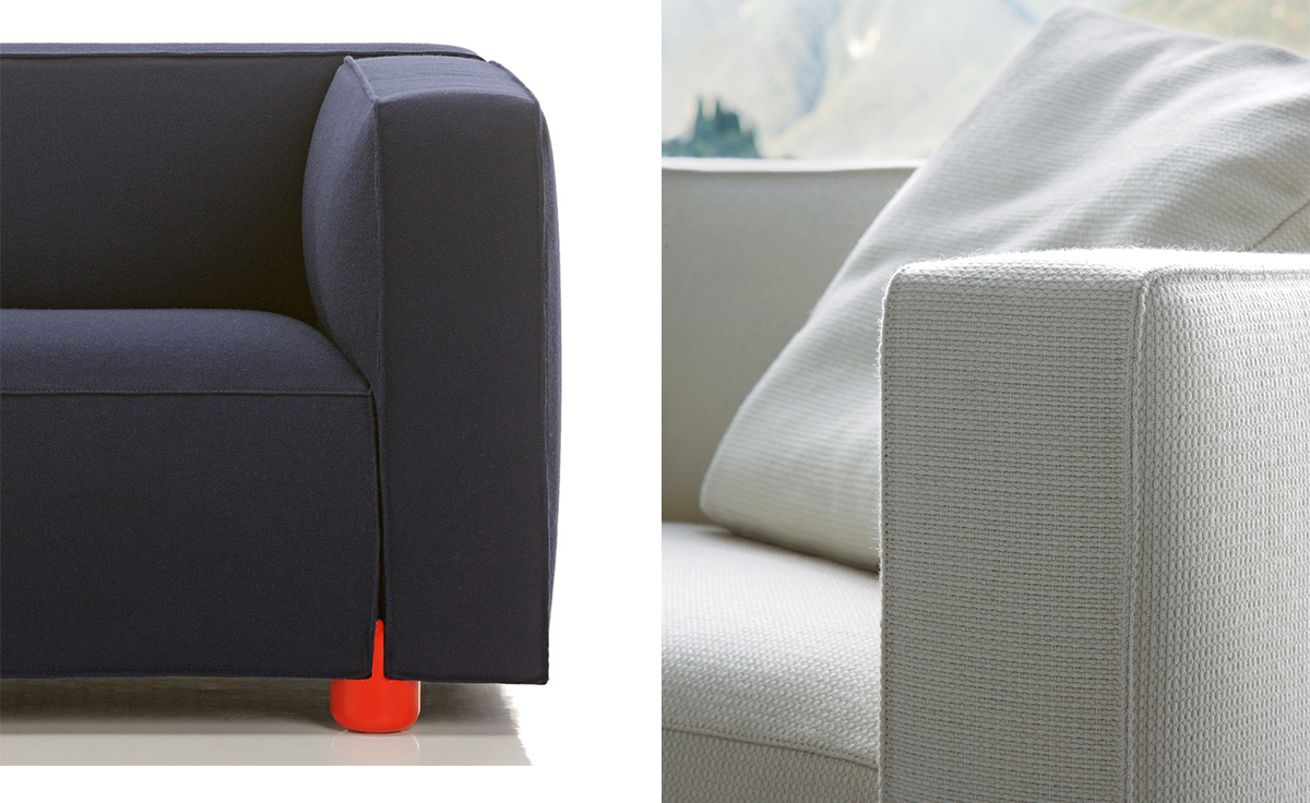 barber osgerby compact two-seat sofa