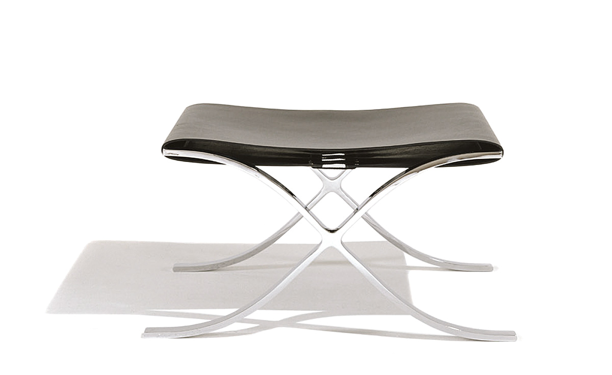 barcelona cowhide stool