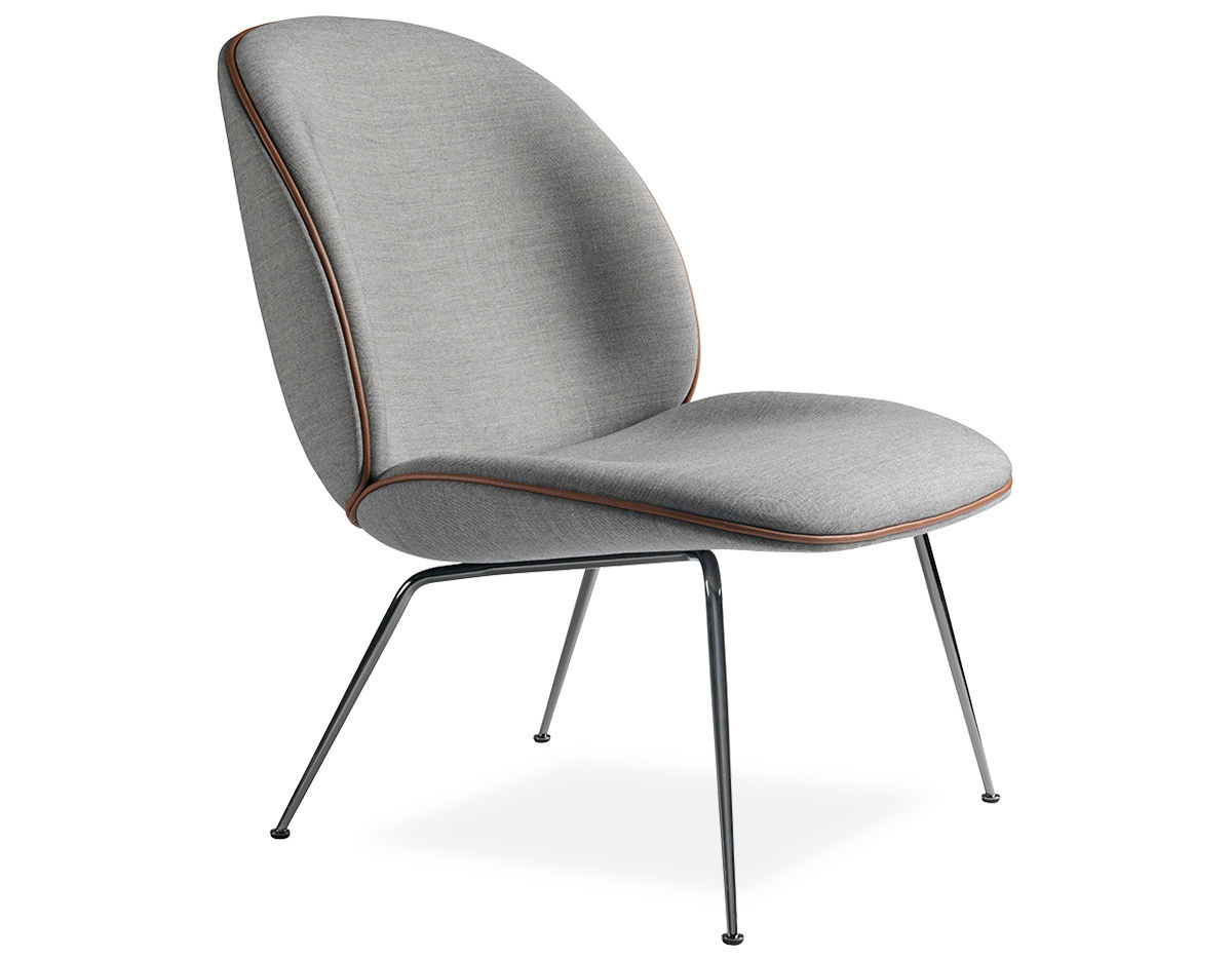 beetle lounge chair with conic base